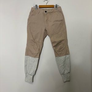 Kith two tone mercer jogger sweatpants pants 29